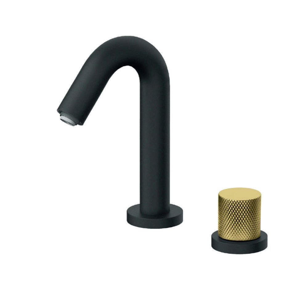 Rosan S2 Black gold Baterija podgradna za lavabo jednoručna