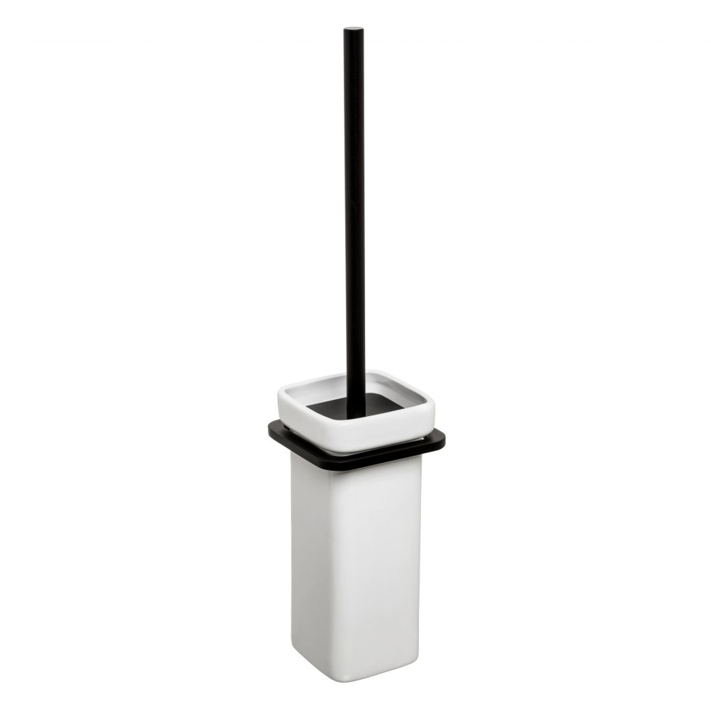 Tatay WC četka Zidna Onyx 9X10X41CM ALUMINIJUM Crna /BELA
