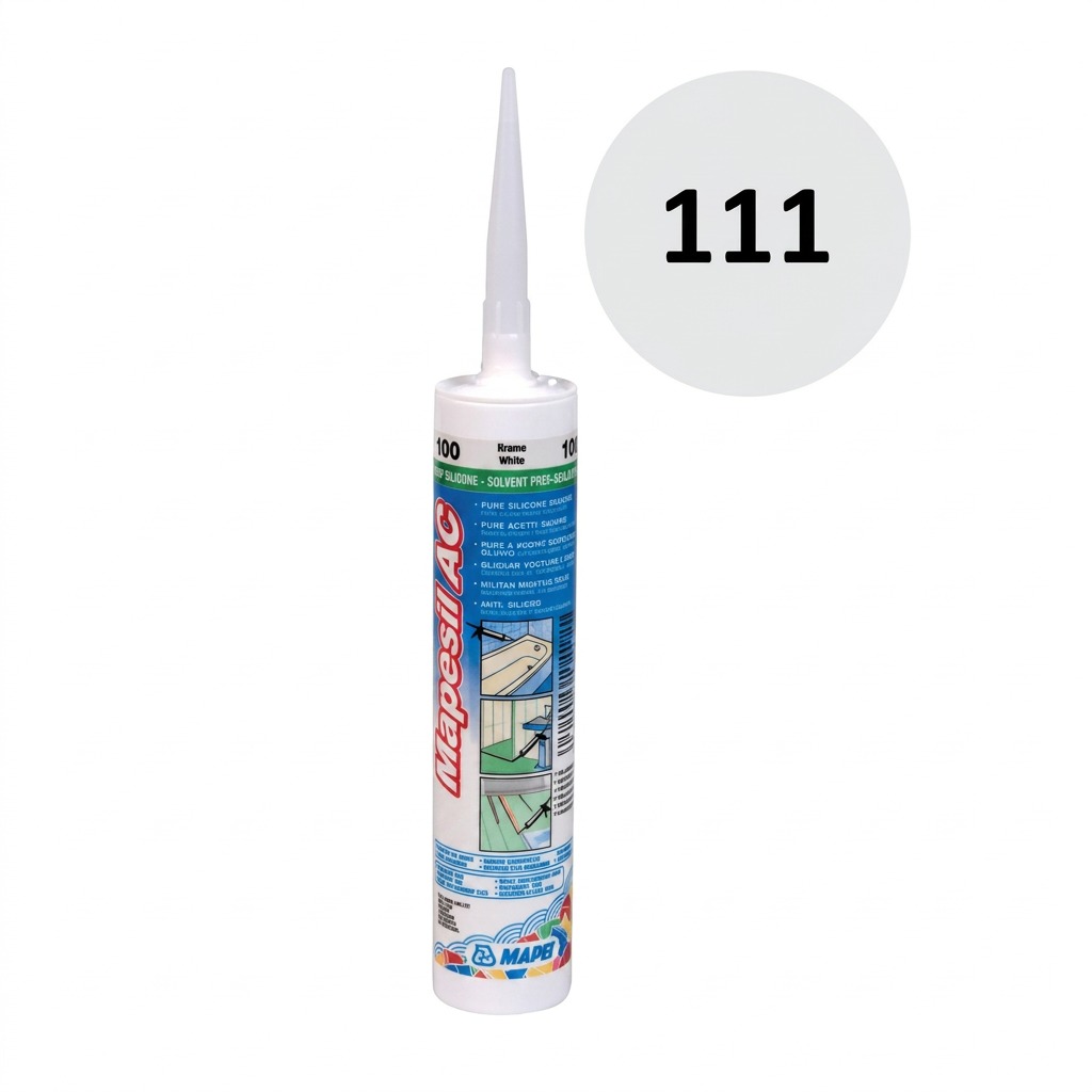 Mapei Mapesil AC 111 Srebrno Siva kartuša 310 ml