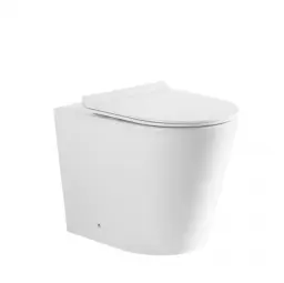 Inter Ceramic Wc set podna wc šolja bez ivice zidni odvod sa daskom soft close bela
