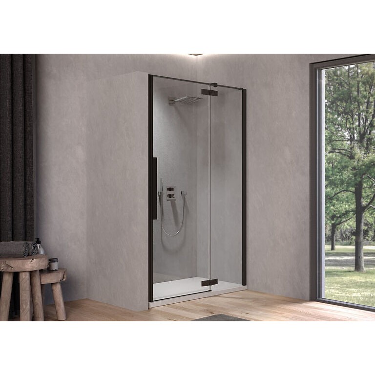 Kolpa Polaris Tuš vrata samostojeća N140 - Desna B/1 Black 516080