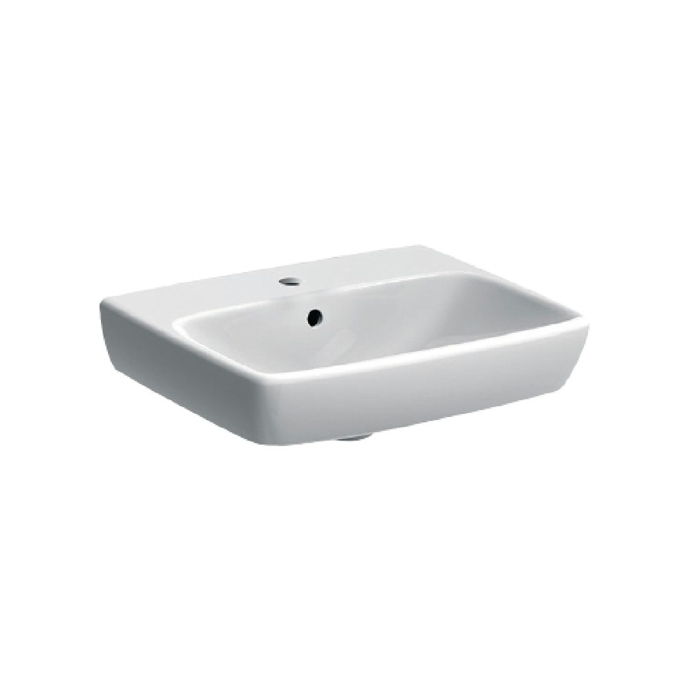 Geberit Lavabo 500x420mm Selnova Square 500.310.01.1