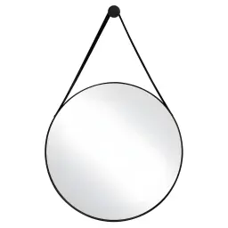 Minotti Ogledalo fi 70 sa kožnim kaišem H-001-70NL