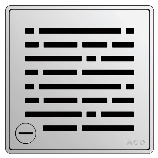 Aco rešetka sa zaključavanjem. Dizajn MIX 14x14 mm 5141.21.30