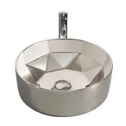 Hidrosan lavabo Art 400*400*140 [KW-GD152A] [silver, sjaj]