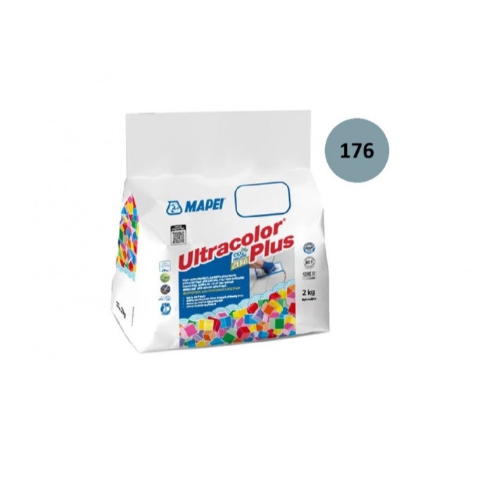 Mapei Ultracolor Plus 176 Sivo-zelena 2 kg