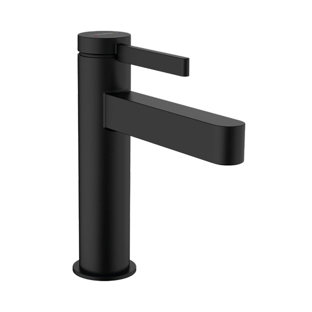 Hansgrohe Finoris za lavabo 110 sa podsklopom Matt Black 76023670