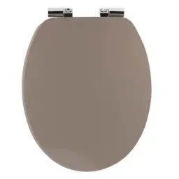 Tendance Wc daska mdf sa metalnim okovima soft close 37,5x46 cm sivo smeđa