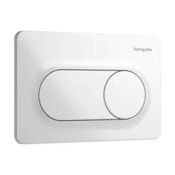 Hansgrohe iFrame tipka za aktiviranje Original S dvokoličinsko ispiranje Bela 66002450