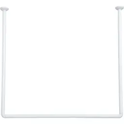 Tendance DRZAC ZAVESE za kadu 80x80x80 ALU Bela
