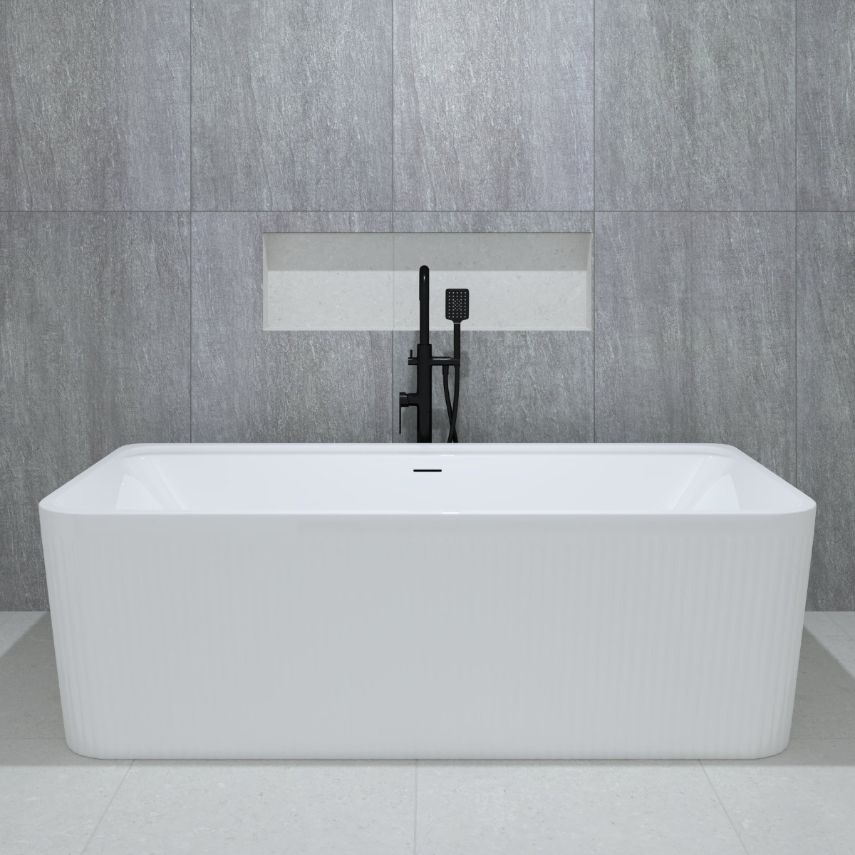 Giusta TETRA Samostojeća kada Bela 170x75 41202WH0