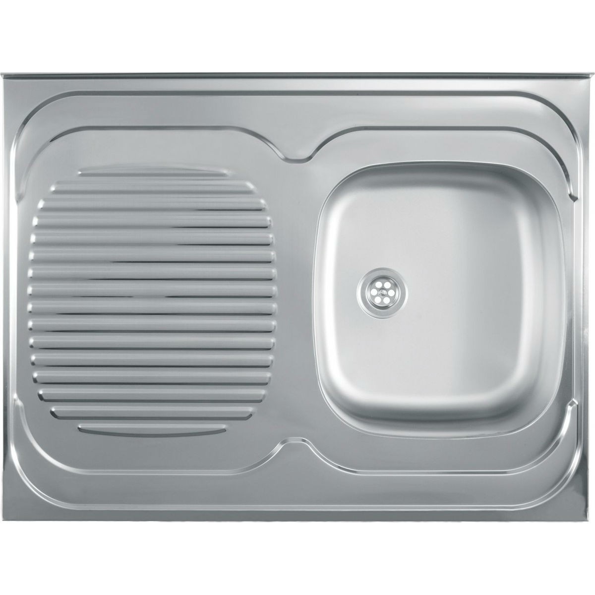 Metalac STANDARD 1D Inox sudopera-desna fi 60 800 x 600 58778