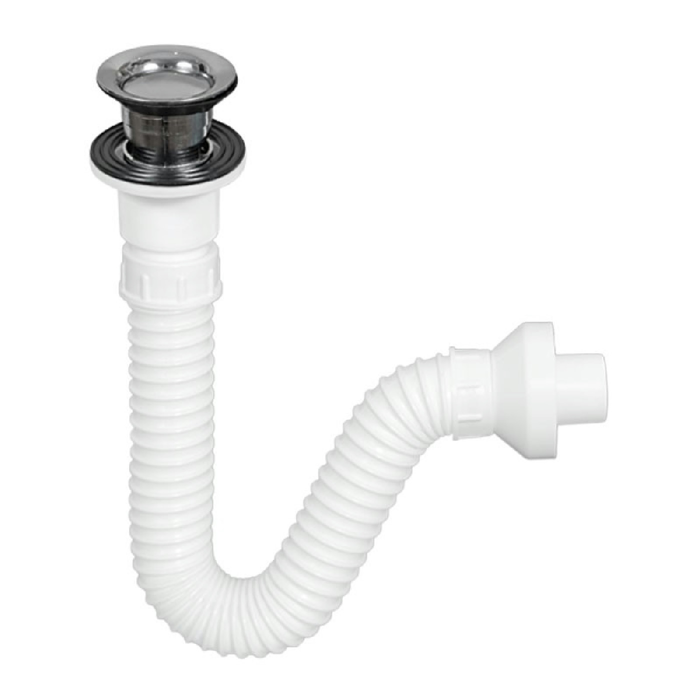 Texo Flex sifon L - JEDNODELNI CLICK-CLACK ABS