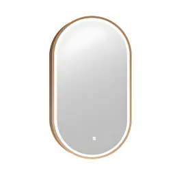 Copen LED ogledalo 50×90 sa alu ramom 40.6mm zlatno C-06-105G