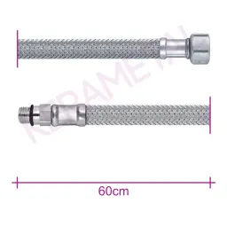 Remer brinoks M10-3/8F-60cm INOX