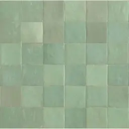 Marazzi Crogiolo Zellige 10X10 Turchese Lux M5P4