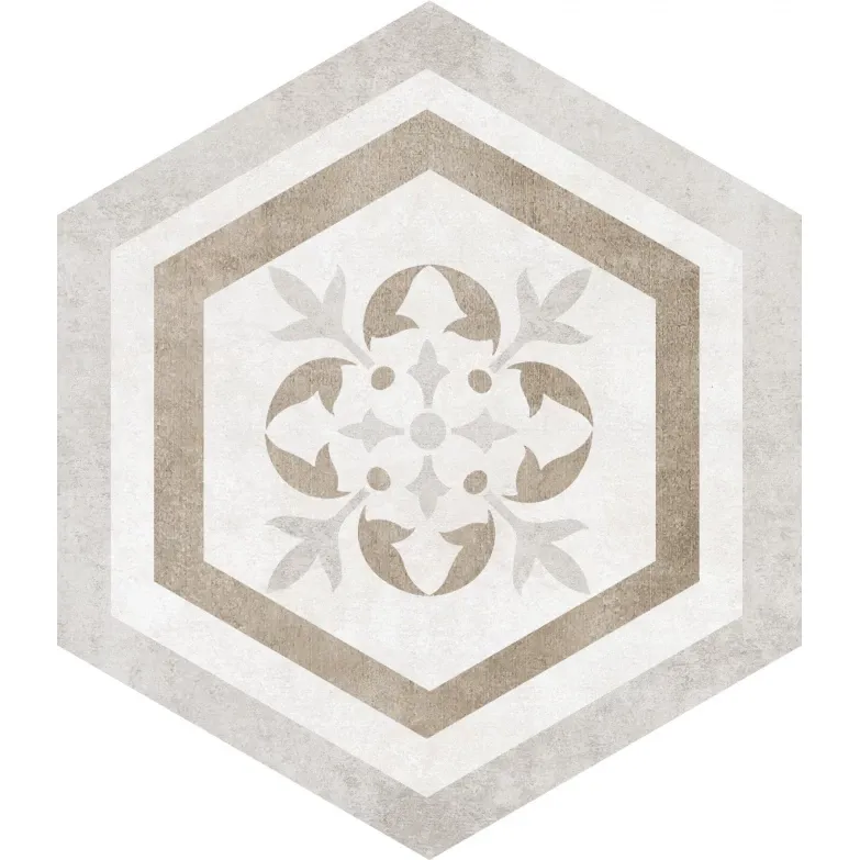 Pamesa ALPHA mix beige hexagon 25.8x29 B1D 0 (P/Z)