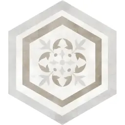 Pamesa ALPHA mix beige hexagon 25.8x29 B1D 0 (P/Z)