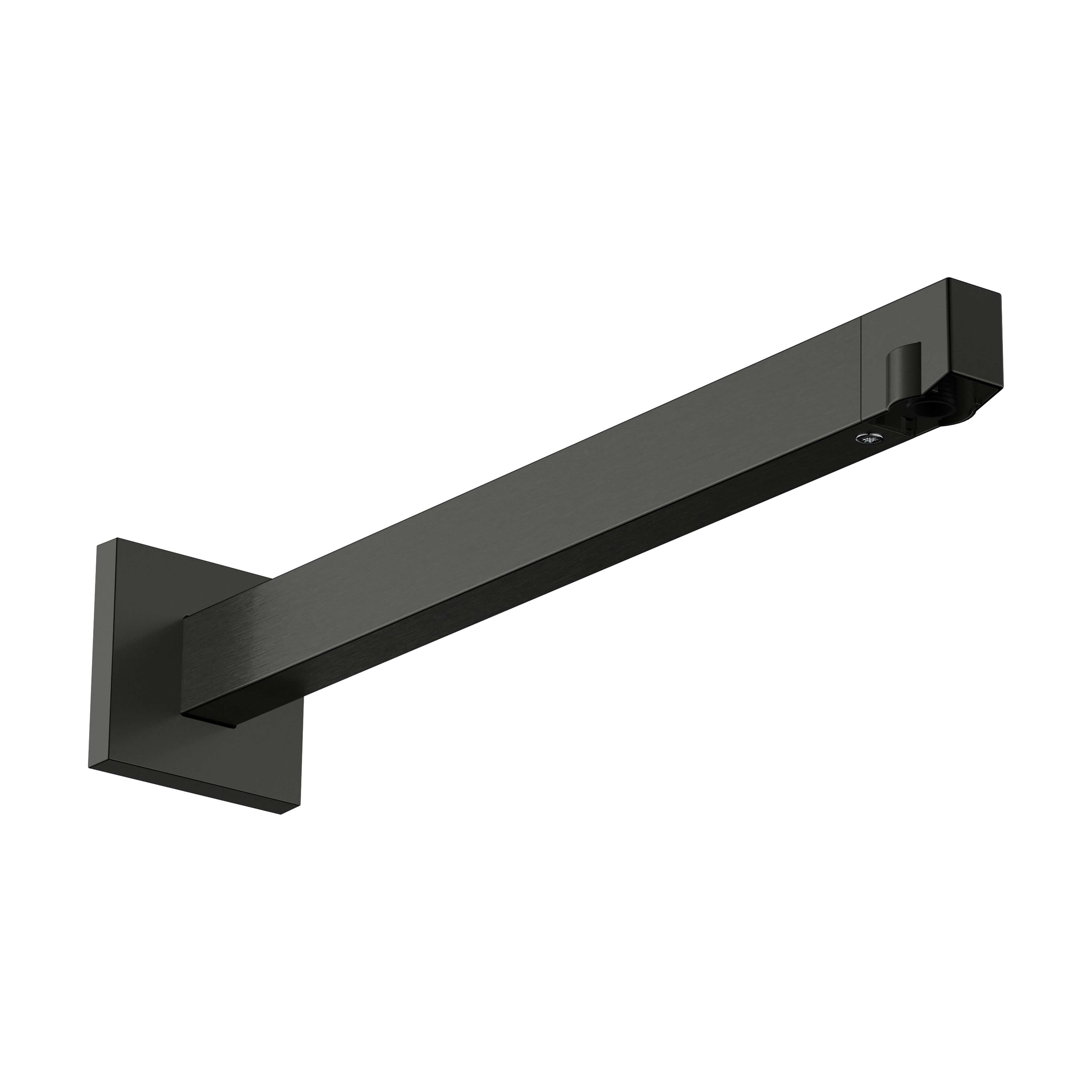 Hansgrohe izliv za tuš ružu E četvrtasti 39cm  Matt Black 24337340