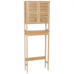 Tendance kupatilski ormarić sa 2 vrata i policom TRINIDAD 63X23X179CM MDF BAMBOO 9904764