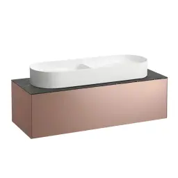 Laufen Ormarić SONAR 120 zidni bronza/crno