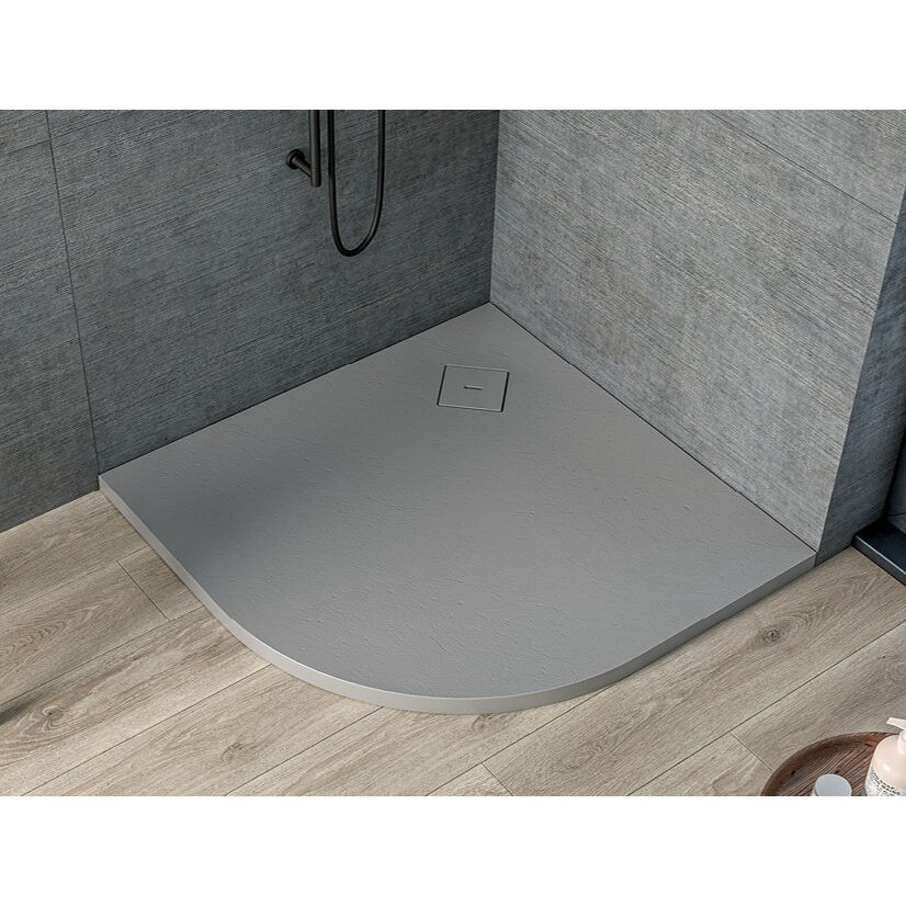Kolpa Tuš kada Moonwalk R90 - Liveni mermer Manhattan Siva 922870