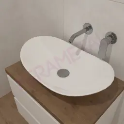 Elegant 610x380/150mm nadgradni lavabo bez rupe