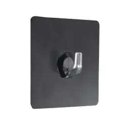 Tendance Kukica samolepljiva 8 x 2 x 8 ps/pvc crna