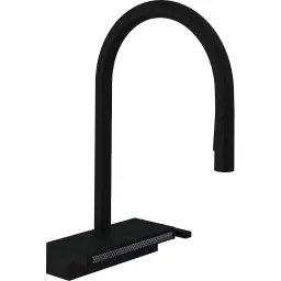 Hansgrohe Aquno Select m81 170 za sudoperu izvlacni tuš 3 mlaza matt black 73837670
