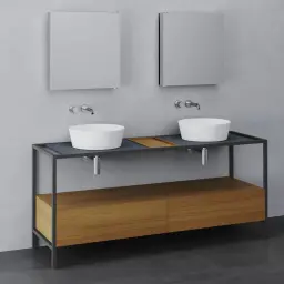 Azzurra Forma nadgradni umivaonik 43X43X14cm Cocoa FMLA043140C0CC