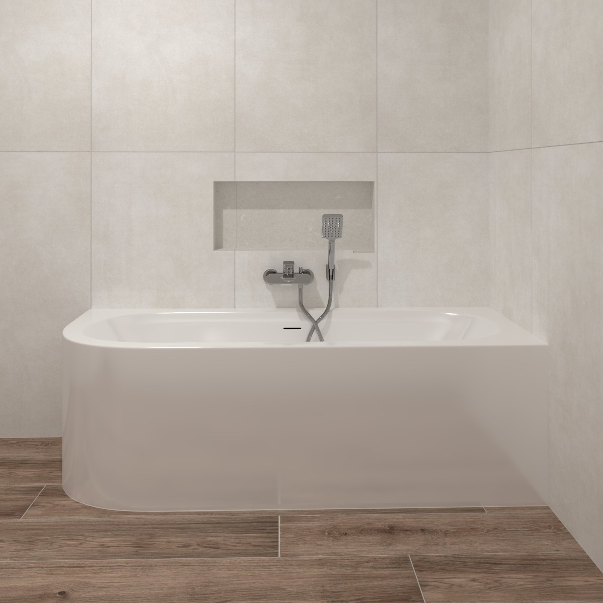 Giusta ONO Samostojeća kada leva 170x70 41205WH0