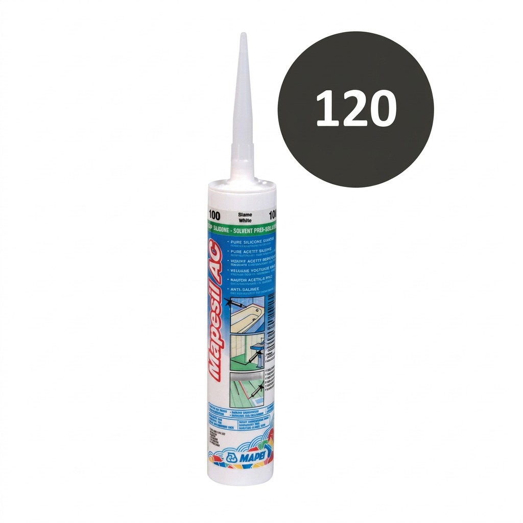 Mapei Mapesil AC 120 Crna kartuša 310 ml