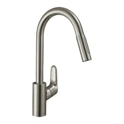 Hansgrohe Focus M41 240 za sudoperu sa izvlačnim tušem Stainless Steel Finish 31815800