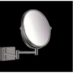 Hansgrohe AddStoris kozmeticko ogledalo brushed black hrom 41791340