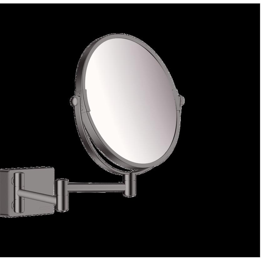 Hansgrohe AddStoris kozmeticko ogledalo brushed black hrom 41791340
