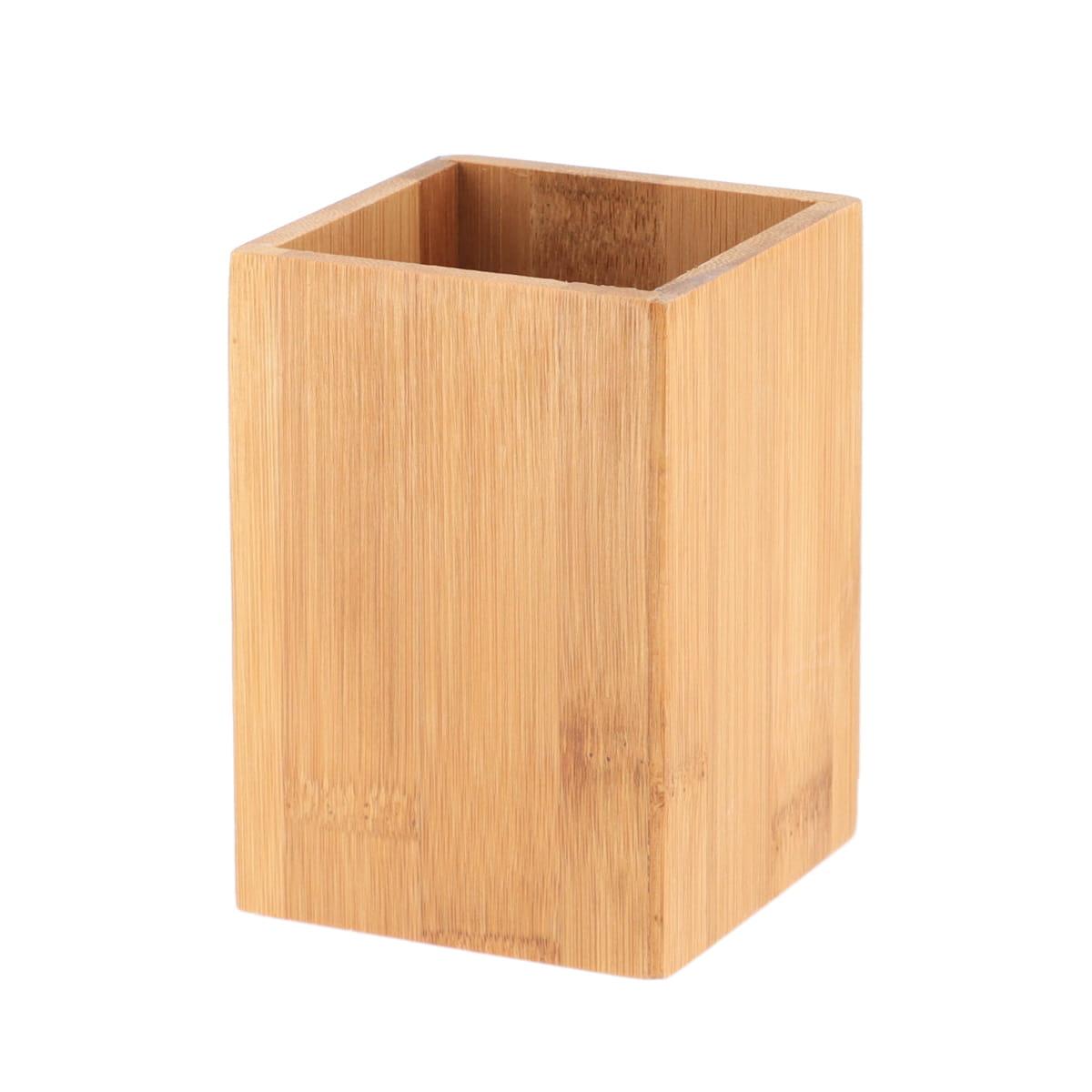 Tendance Čaša za ČETKICE 7X7X10CM BAMBUS 6150195