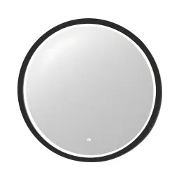 Copen LED ogledalo fi80 sa alu ramom mat crno C-06-101MB