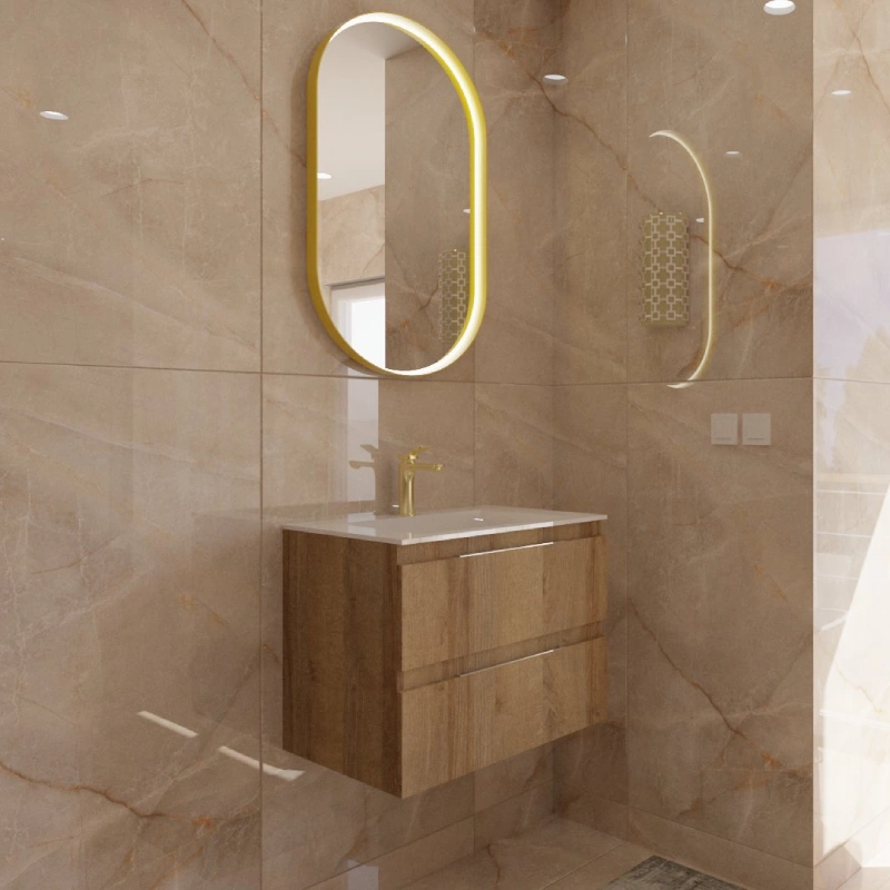 Friendly 600BX Rovere Farnia Lavabo E-8005-60