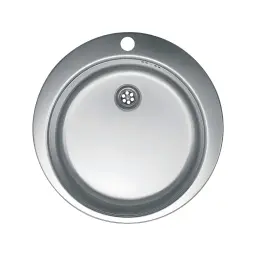 Metalac Venera Okrugla Inox sudopera TIP E fi 60 sa otv za bateriju fi 480 054449