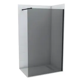 Copen Walk-in MONTE DARK 120x200cm crni mat ram 8mm grey staklo C-02-SB120G