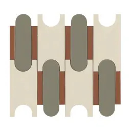 Marazzi MOMENTI 30,6X32,8 MOSAIC PUZZLE Avorio MAL9