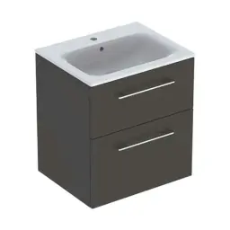 Geberit Selnova Square 60 ormarić komplet sa umivaonikom lava mat