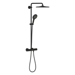Grohe Rainshower SmartActive 310 Termostatski Usponski tuš Phantom Black 22119KF0
