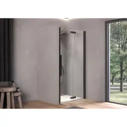 Kolpa Polaris Tuš vrata samostojeća N100 - Desna B/1 Fold Black 516440