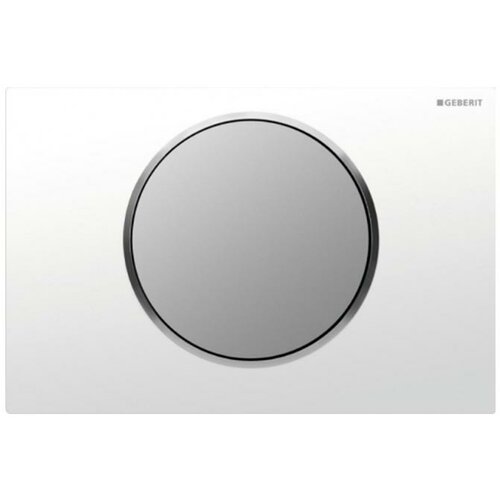 Geberit tipka Sigma 10 Bela/mat hrom/mat hrom 115.758.KL.5