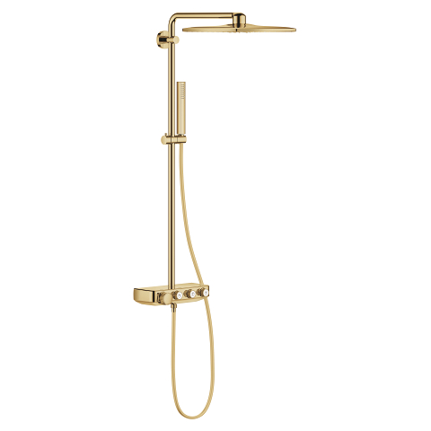 Grohe Euphoria Smartcontrol Sistem 310 Cube Duo termostatski usponski tuš cool sunrise 26508GLO