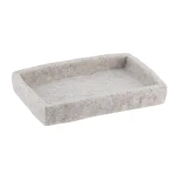 Tendance Posuda za sapun 2X13X9CM POLIRESIN Siva 64120180