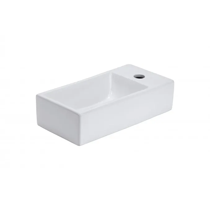 Minotti Lavabo nadgradni 405x205x105 sa otvorom za slavinu levi