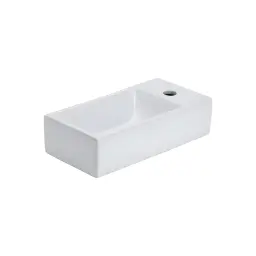 Minotti Lavabo nadgradni 405x205x105 sa otvorom za slavinu levi 7014L