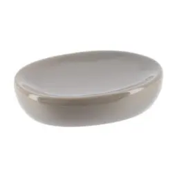 Tendance Posuda za sapun dolomit 12,5x9,5x3 cm keramika sivo smeđa